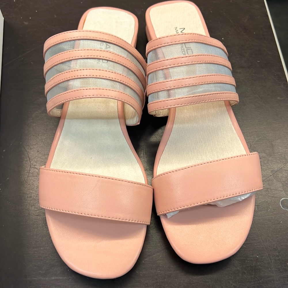 Maud Frizon Leather Sandals 38